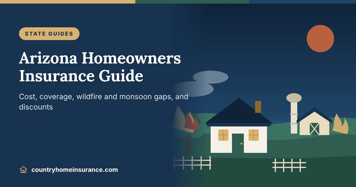 Homeowners Insurance in Arizona: Cost, Coverage & Discounts (2026)