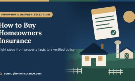 How to Buy Homeowners Insurance: Step-by-Step