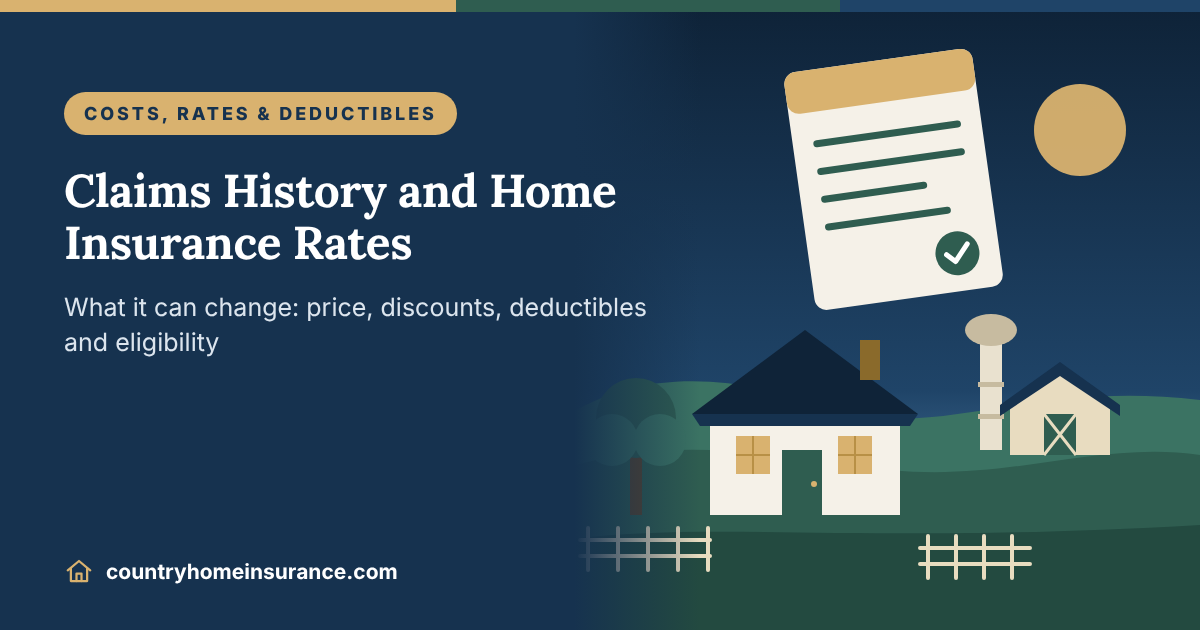 How Claims History Affects Homeowners Insurance Cost, Eligibility & Discounts