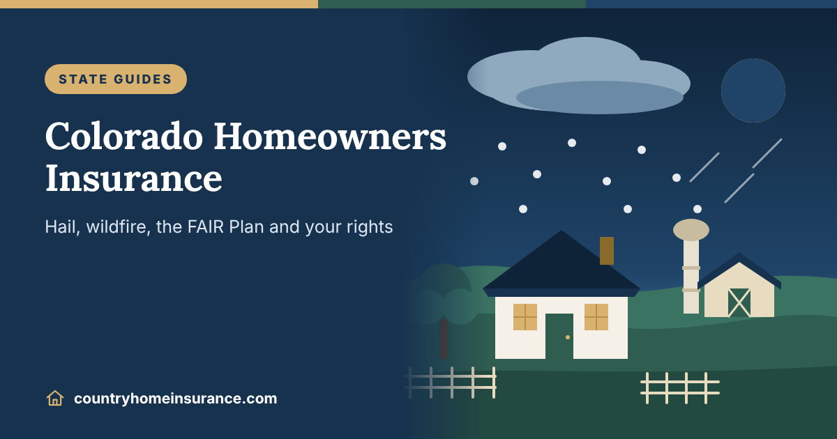 Homeowners Insurance in Colorado: Cost, Coverage & Discounts (2026)