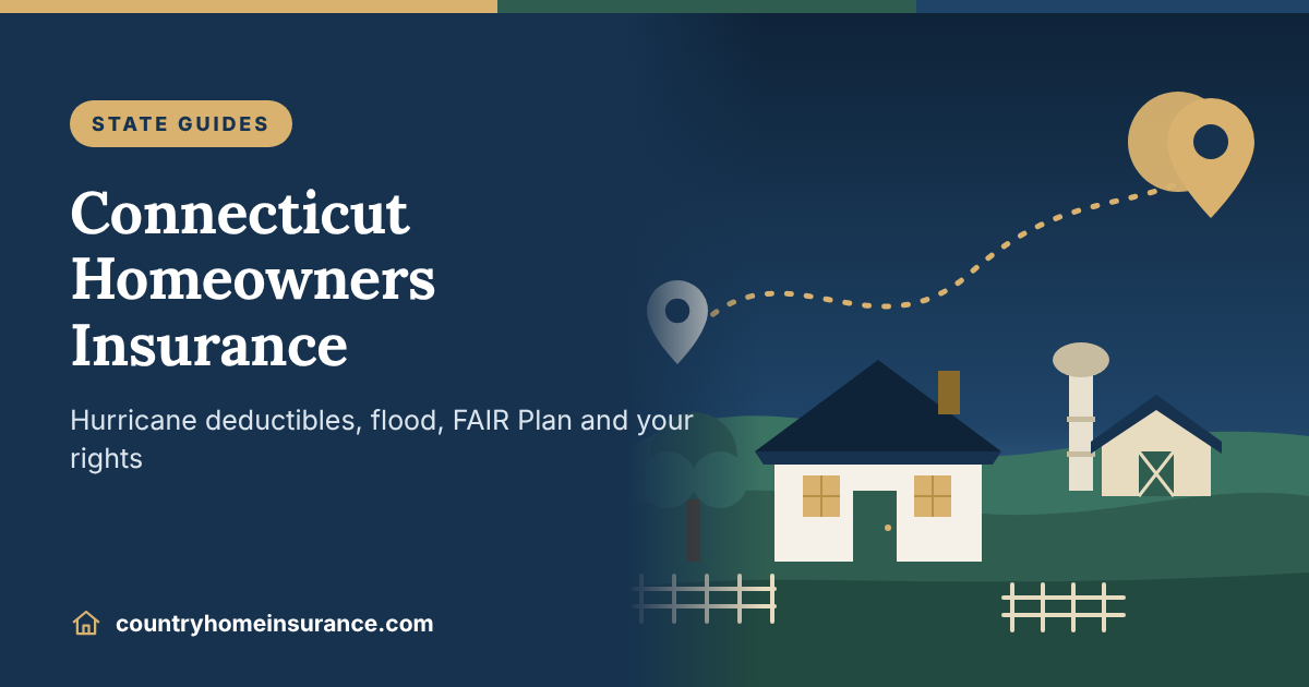 Homeowners Insurance in Connecticut: Cost, Coverage & Discounts (2026)