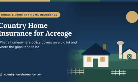 Country Home Insurance for Homes With Acreage