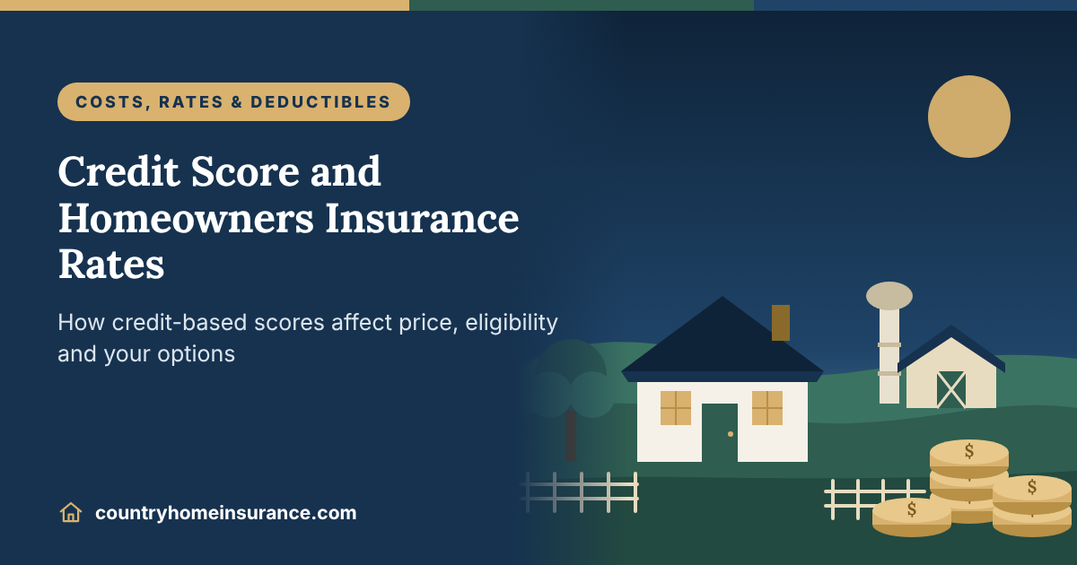 How Credit-Based Insurance Score Affects Homeowners Insurance Cost, Eligibility & Discounts