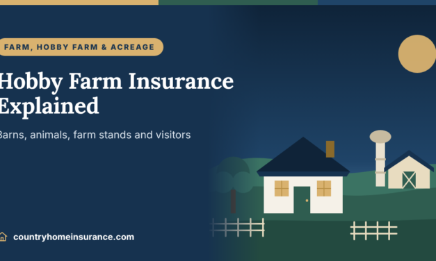 Hobby Farm Insurance Explained