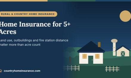 Home Insurance for 5+ Acres