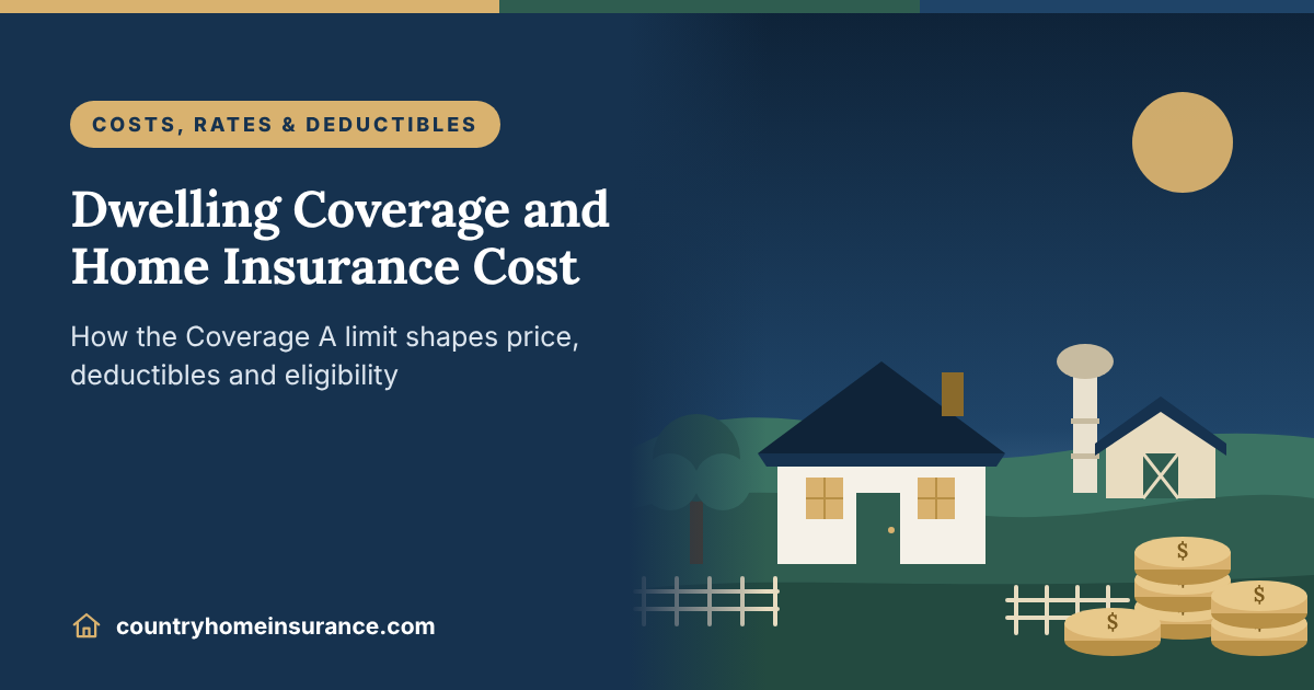 How Dwelling Coverage Amount Affects Homeowners Insurance Cost, Eligibility & Discounts