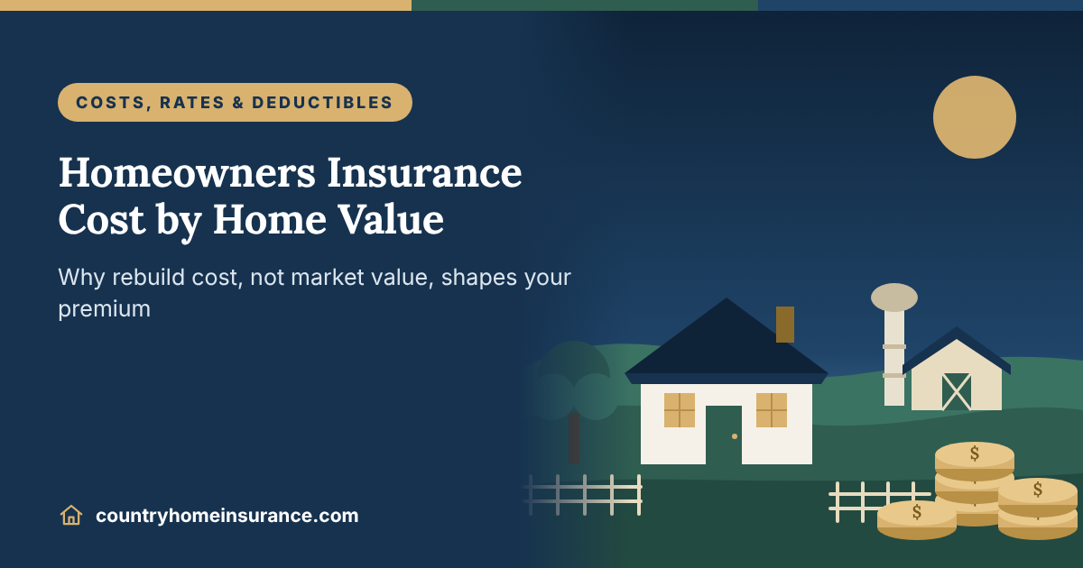 How Home Value Affects Homeowners Insurance Cost, Eligibility & Discounts
