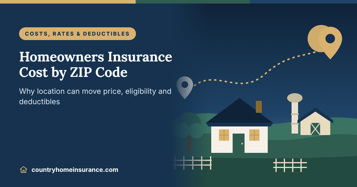 How ZIP Code Affects Homeowners Insurance Cost, Eligibility & Discounts