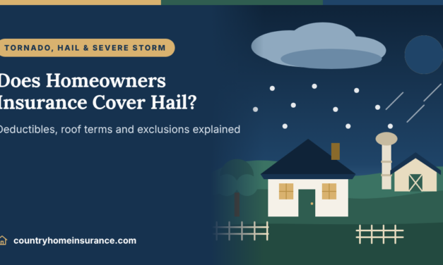 Does Homeowners Insurance Cover Hail Damage? Coverage, Exclusions & Claim Tips