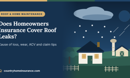 Does Homeowners Insurance Cover Roof Leaks? Coverage, Exclusions & Claim Tips