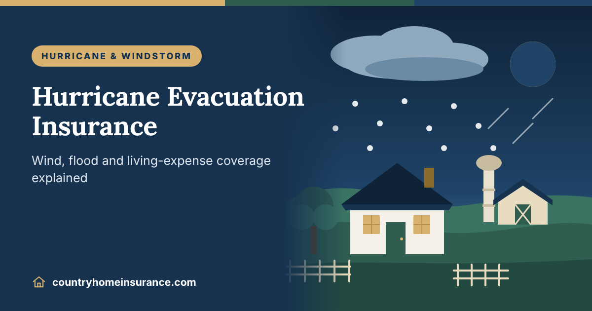 Peak Hurricane Season: Wind, Flood and Evacuation Expense Coverage (2026)