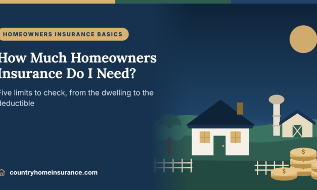 How Much Homeowners Insurance Do I Need?