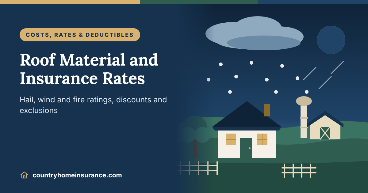 How Roof Material Affects Homeowners Insurance Cost, Eligibility & Discounts