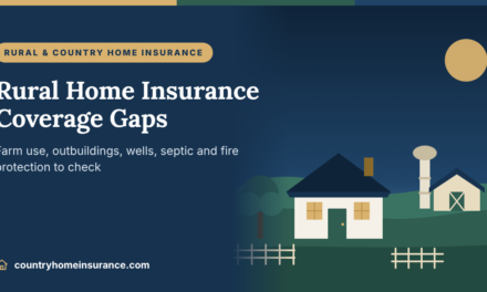Rural Home Insurance: What Standard Policies Miss