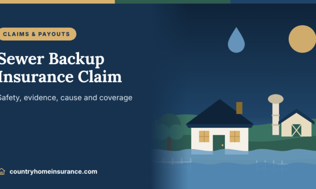 Sewer Backup Insurance Claim: What to Do, What Gets Paid & Common Mistakes