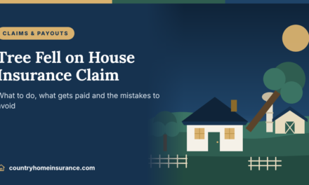 Tree Falls on House Insurance Claim: What to Do, What Gets Paid & Common Mistakes